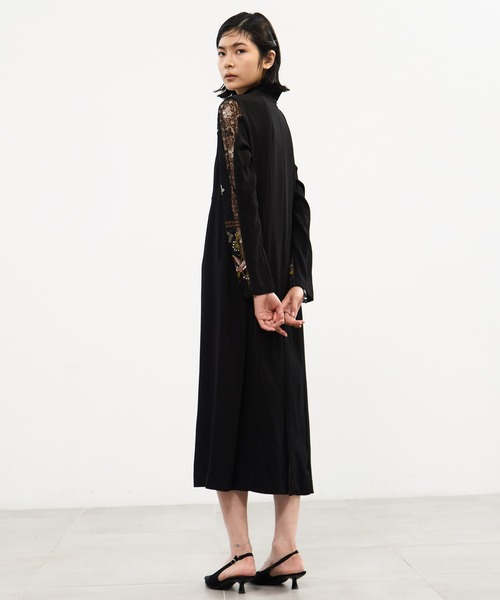 MURRAL/ミューラル】Petal collar lace dress/ペタルカラーレース