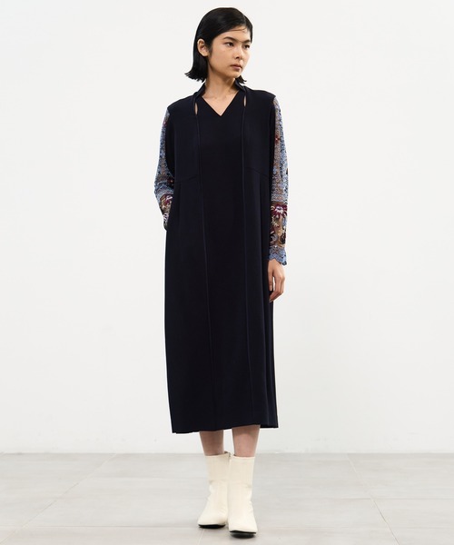 MURRAL/ミューラル】Petal collar lace dress/ペタルカラーレース