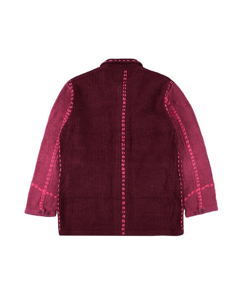 PHINGERIN（フィンガリン）の「PG1 SHORT COAT（ニット/セーター・メンズ・ベージュ/ワインレッド/ネイビー・XL/L/M/S）」の7枚目の写真