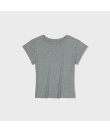 Ashline Tee (MELANGE GRAY)