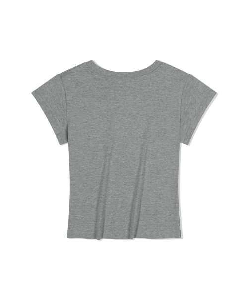 MOAA(モア)の「Ashline Tee (MELANGE GRAY)(Tシャツ/カットソー・レディース・その他・SMALL/MEDIUM/LARGE)」の3枚目の写真