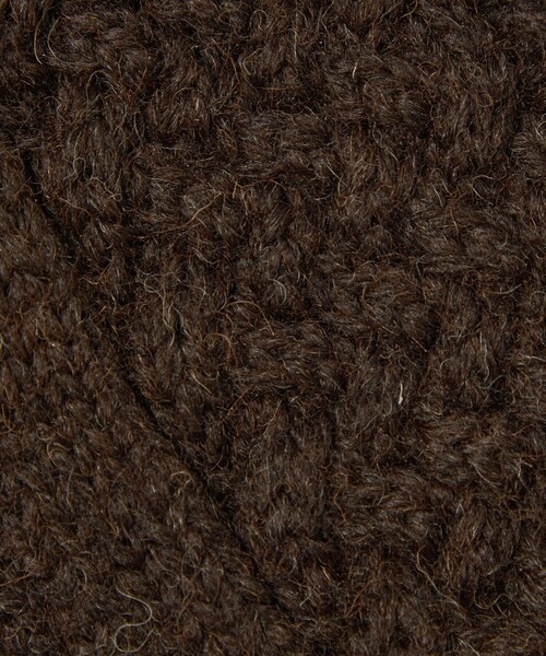 Black Sheep（ブラックシープ）の「＜BLACK SHEEP＞ フィンガーレス グローブ 手袋（手袋・メンズ・ブラック/ダークブラウン・FREE）」の7枚目の写真