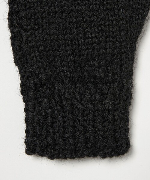 Black Sheep（ブラックシープ）の「＜BLACK SHEEP＞ フィンガーレス グローブ 手袋（手袋・メンズ・ブラック/ダークブラウン・FREE）」の8枚目の写真