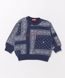 親子お揃い BIGペイズリートレーナー 1175K