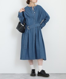 Anna Nicola デニムロングコート