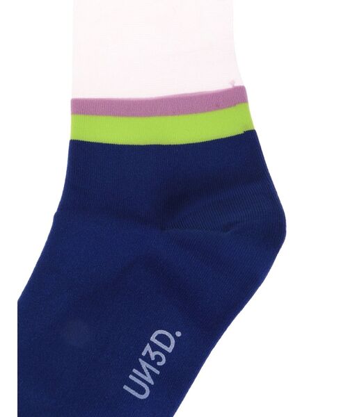 UN3D.（アンスリード）の「SHEER STRATUM SOCKS / シアーストレイタムソックス（ソックス/靴下・レディース・ライム/ブルー/ターコイズブルー・FREE）」の12枚目の写真
