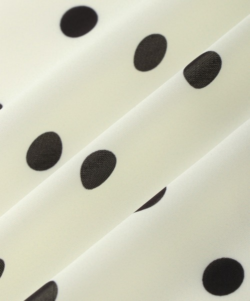 ROPE' PICNIC（ロペピクニック）の「ドット柄スカーフ（バンダナ/スカーフ・レディース・ピンク/ネイビー/キナリ・FREE）」の8枚目の写真