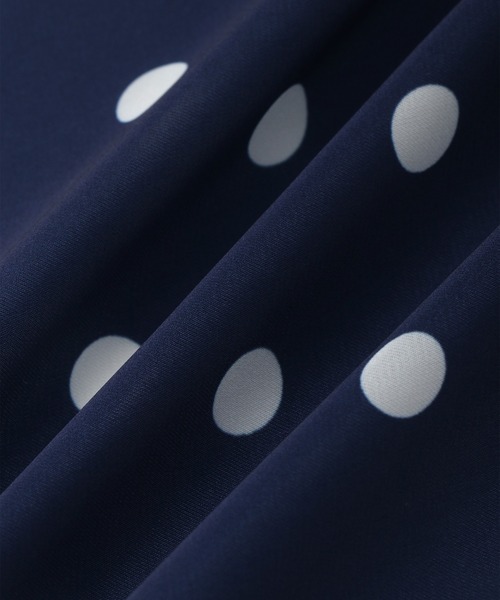 ROPE' PICNIC（ロペピクニック）の「ドット柄スカーフ（バンダナ/スカーフ・レディース・ピンク/ネイビー/キナリ・FREE）」の11枚目の写真