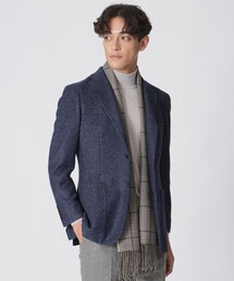 Paul Stuart（ポールスチュアート）の「ブークレー千鳥ジャージージャケット（テーラードジャケット）」