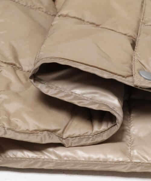 TAION(タイオン)の「TAION CREW NECK BUTTON DOWN JACKET(KIDS)(その他アウター・キッズ・ライトベージュ/チャコールグレー・150/130/140)」の14枚目の写真