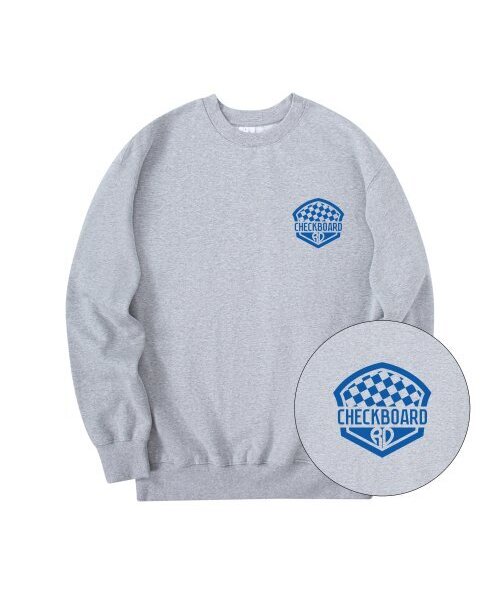 RADINEO(ラディネオ)の「チェックボードスウェットグレー(スウェット・メンズ・その他・MEDIUM/LARGE/X-LARGE)」の1枚目の写真