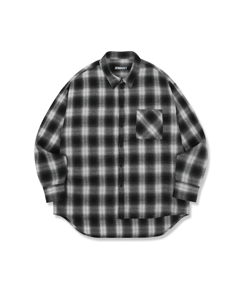 ZENDUST(ジェンダスト)の「Michelle Check Shirt BLUE(シャツ/ブラウス・レディース・ブルー・MEDIUM/LARGE/X-LARGE)」の6枚目の写真