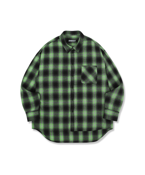 ZENDUST(ジェンダスト)の「Michelle Check Shirt BLUE(シャツ/ブラウス・レディース・ブルー・MEDIUM/LARGE/X-LARGE)」の7枚目の写真