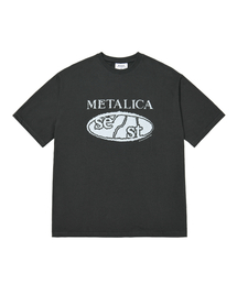 S'EST（エスイーエスティー）の「METALICA Short-Sleeved T-Shirt - Charcoal（Tシャツ/カットソー・メンズ）」