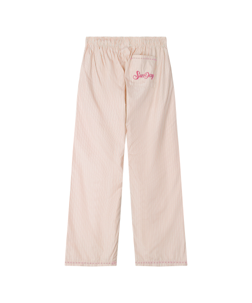 SUNDAY FRUIT MARKET（サンデーフルーツマーケット）の「BEACH STRIPE PANT PINK（その他パンツ・レディース・その他・MEDIUM/LARGE）」の2枚目の写真