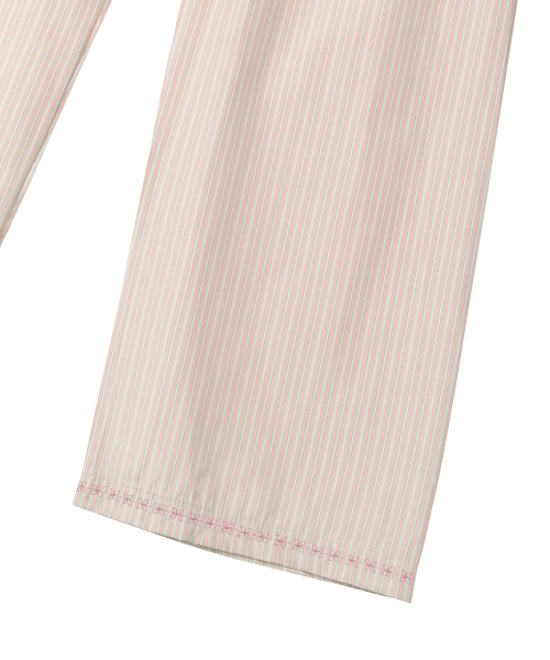 SUNDAY FRUIT MARKET（サンデーフルーツマーケット）の「BEACH STRIPE PANT PINK（その他パンツ・レディース・その他・MEDIUM/LARGE）」の4枚目の写真
