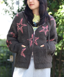 JOINT WORKS | フェザーヤーンZIPフーディ(ニット/セーター)