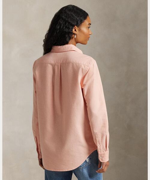 POLO RALPH LAUREN(ポロ ラルフ ローレン)の「クラシック フィット コットン オックスフォード シャツ(シャツ/ブラウス・レディース・オレンジ・M/S/XS/XXS)」の5枚目の写真