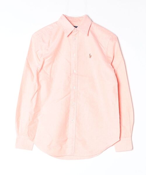 POLO RALPH LAUREN(ポロ ラルフ ローレン)の「クラシック フィット コットン オックスフォード シャツ(シャツ/ブラウス・レディース・オレンジ・M/S/XS/XXS)」の3枚目の写真