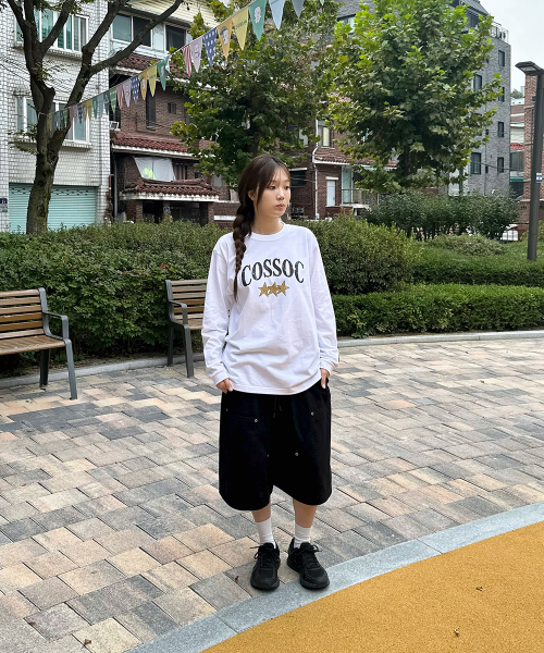 COSO（コソ）の「スタークラックロングスリーブ長袖(ホワイト)（Tシャツ/カットソー・レディース・ホワイト・MEDIUM/LARGE）」の16枚目の写真