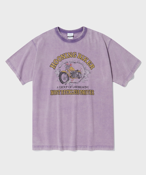 MOT SERIES TEE(HOONING BIKER)_VINTAGE PURPLE（Tシャツ/カットソー）｜OUTSTANDING ...