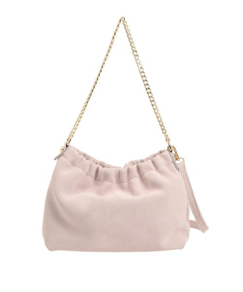 MERCURYDUO(マーキュリーデュオ)の「【MILLELA FIRENZE】ショルダーバッグ(ショルダーバッグ・レディース・バーガンディー/ベビーピンク/ブラック/ゴールド・FREE)」の6枚目の写真