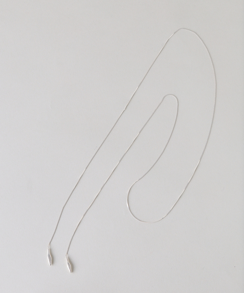 EDIT. FOR LULU（エディットフォールル）の「【Valentine/ヴァレンタイン】Protean chain necklace（ネックレス・レディース・シルバー・FREE）」の7枚目の写真