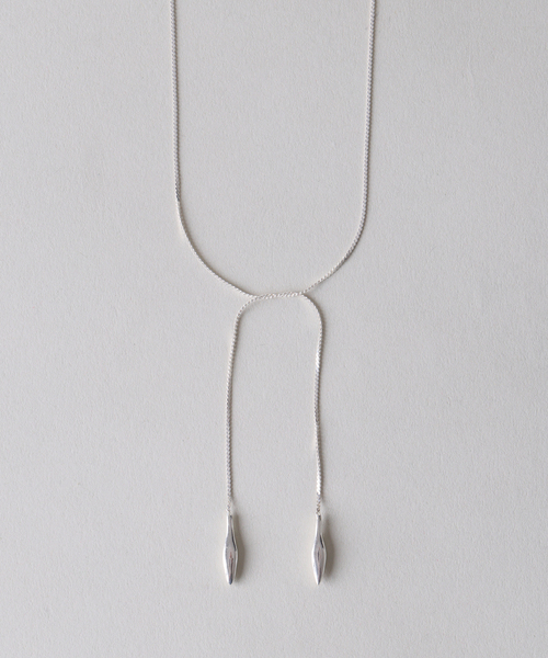 EDIT. FOR LULU（エディットフォールル）の「【Valentine/ヴァレンタイン】Protean chain necklace（ネックレス・レディース・シルバー・FREE）」の4枚目の写真