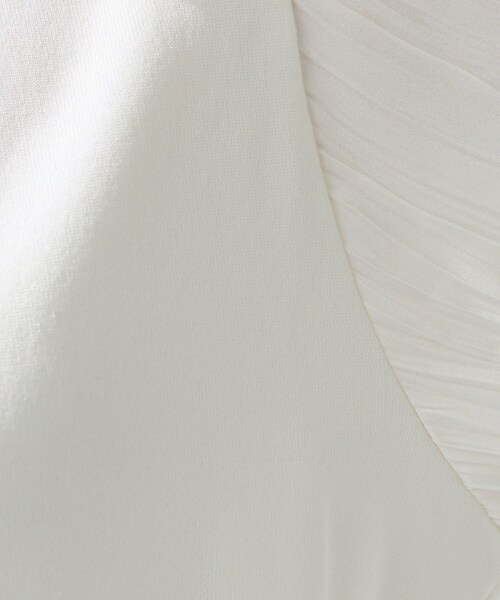 INDIVI（インディヴィ）の「【洗える／華やか】袖プリーツニット（ニット/セーター・レディース・ブラック/ライトブルー/オフホワイト・05/13/15 /38/19）」の8枚目の写真