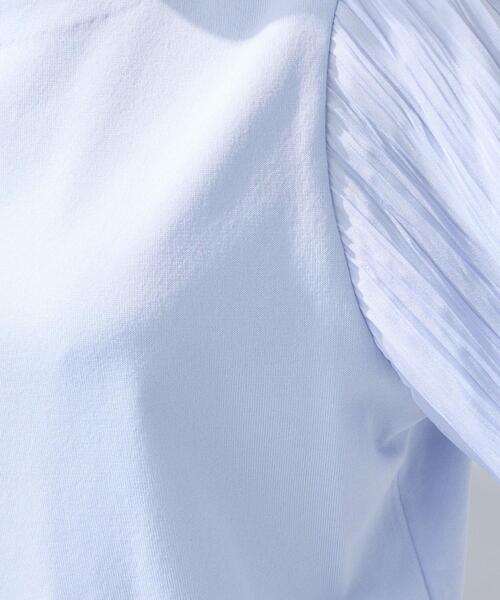 INDIVI（インディヴィ）の「【洗える／華やか】袖プリーツニット（ニット/セーター・レディース・ブラック/ライトブルー/オフホワイト・05/13/15 /38/19）」の15枚目の写真