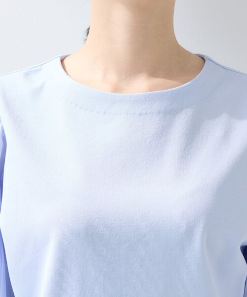 INDIVI（インディヴィ）の「【洗える／華やか】袖プリーツニット（ニット/セーター・レディース・ブラック/ライトブルー/オフホワイト・05/13/15 /38/19）」の19枚目の写真