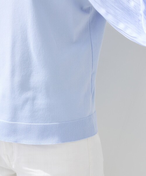 INDIVI（インディヴィ）の「【洗える／華やか】袖プリーツニット（ニット/セーター・レディース・ブラック/ライトブルー/オフホワイト・05/13/15 /38/19）」の21枚目の写真