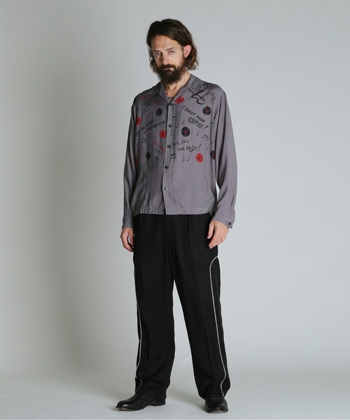 schott（ショット）の「Schott/ショット/LYOCELL WESTERN PANTS/リヨセル ウエスタン パンツ（スラックス・メンズ・ブラック/ベージュ・30/32/34/36）」の9枚目の写真
