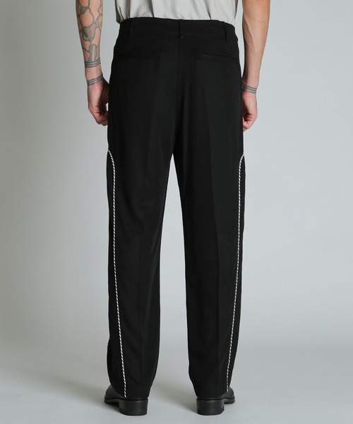 schott（ショット）の「Schott/ショット/LYOCELL WESTERN PANTS/リヨセル ウエスタン パンツ（スラックス・メンズ・ブラック/ベージュ・30/32/34/36）」の3枚目の写真