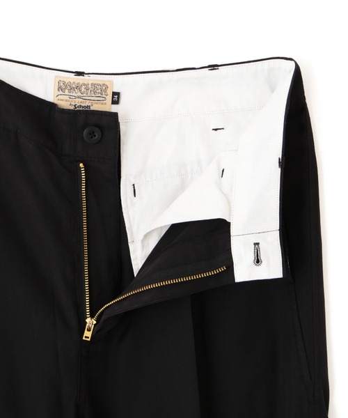 schott（ショット）の「Schott/ショット/LYOCELL WESTERN PANTS/リヨセル ウエスタン パンツ（スラックス・メンズ・ブラック/ベージュ・30/32/34/36）」の12枚目の写真