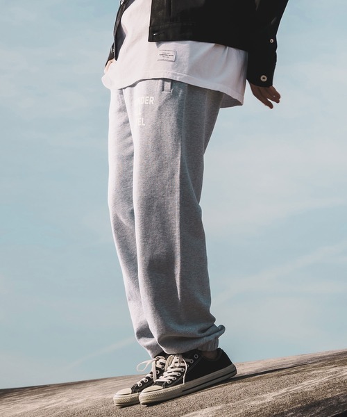 WONDER WALL MOTEL（ワンダーウォールモーテル）の「mp14452-Shirring Sweat Pants スウェットパンツ(26SSSW02)（スウェットパンツ・メンズ・ブラック/ネイビー/グレー・XXL/XL/L/M）」の5枚目の写真