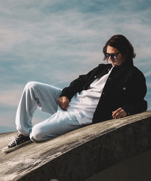WONDER WALL MOTEL（ワンダーウォールモーテル）の「mp14452-Shirring Sweat Pants スウェットパンツ(26SSSW02)（スウェットパンツ・メンズ・ブラック/ネイビー/グレー・XXL/XL/L/M）」の8枚目の写真