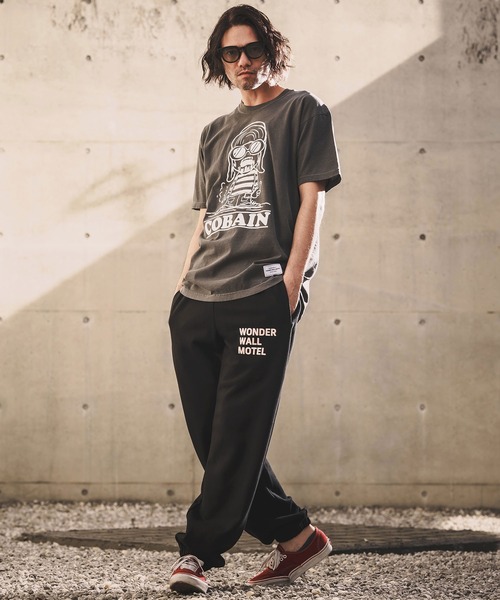 WONDER WALL MOTEL（ワンダーウォールモーテル）の「mp14452-Shirring Sweat Pants スウェットパンツ(26SSSW02)（スウェットパンツ・メンズ・ブラック/ネイビー/グレー・XXL/XL/L/M）」の11枚目の写真