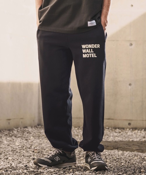 WONDER WALL MOTEL（ワンダーウォールモーテル）の「mp14452-Shirring Sweat Pants スウェットパンツ(26SSSW02)（スウェットパンツ・メンズ・ブラック/ネイビー/グレー・XXL/XL/L/M）」の15枚目の写真