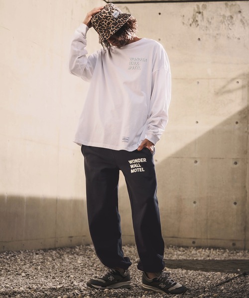 WONDER WALL MOTEL（ワンダーウォールモーテル）の「mp14452-Shirring Sweat Pants スウェットパンツ(26SSSW02)（スウェットパンツ・メンズ・ブラック/ネイビー/グレー・XXL/XL/L/M）」の16枚目の写真