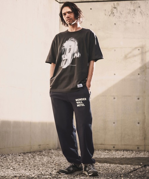 WONDER WALL MOTEL（ワンダーウォールモーテル）の「mp14452-Shirring Sweat Pants スウェットパンツ(26SSSW02)（スウェットパンツ・メンズ・ブラック/ネイビー/グレー・XXL/XL/L/M）」の17枚目の写真