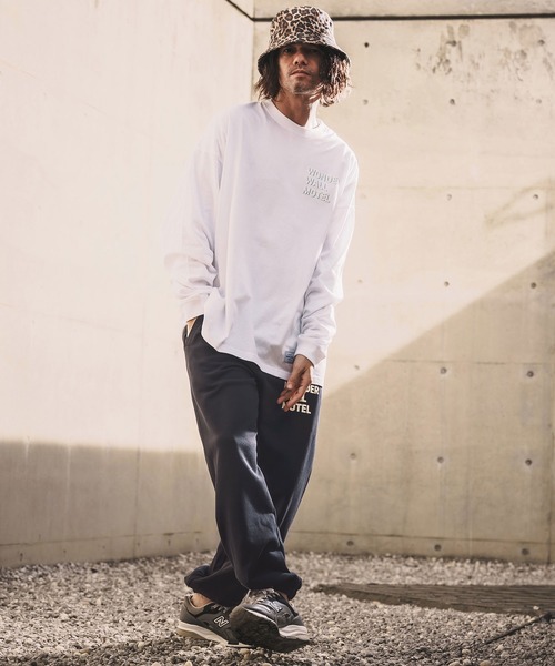 WONDER WALL MOTEL（ワンダーウォールモーテル）の「mp14452-Shirring Sweat Pants スウェットパンツ(26SSSW02)（スウェットパンツ・メンズ・ブラック/ネイビー/グレー・XXL/XL/L/M）」の18枚目の写真