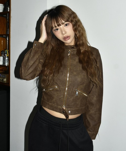 バイカーライダースジャケット