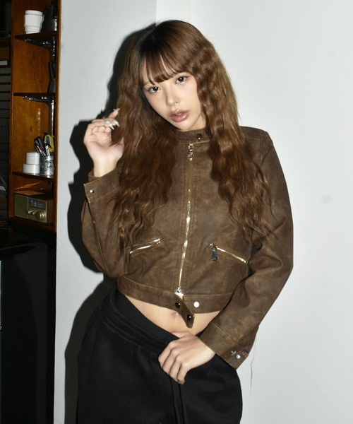 バイカーライダースジャケット（ライダースジャケット）｜d.i.a.