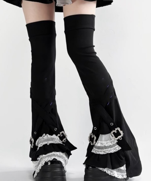 A'GEM/9 × .kom 『AOSPACE』ニーハイレッグカバー インポートセレクト