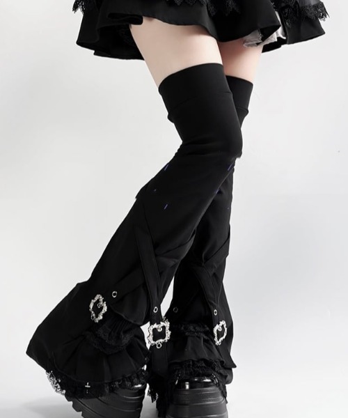 A'GEM/9 × .kom 『AOSPACE』ニーハイレッグカバー インポートセレクト