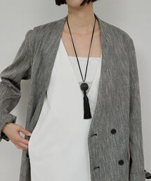 GALLARDAGALANTE | タッセルコードネックレス(リング)