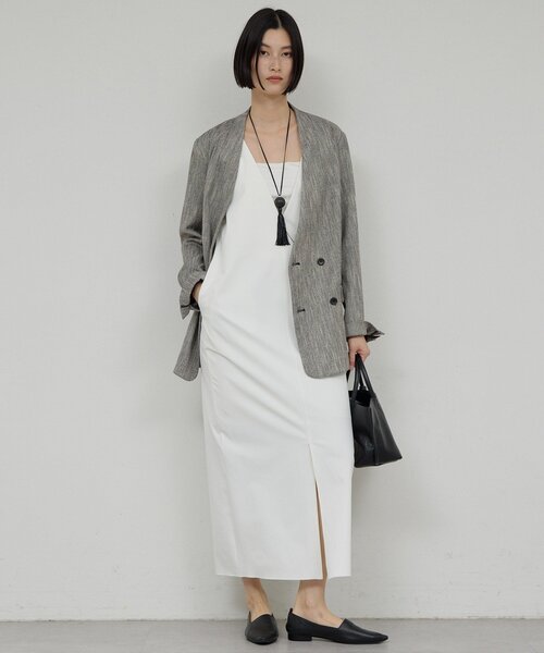 GALLARDAGALANTE(ガリャルダガランテ)の「タッセルコードネックレス(リング・レディース・ブラック/アイボリー・FREE)」の9枚目の写真