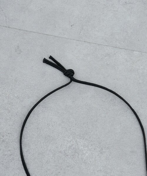 GALLARDAGALANTE(ガリャルダガランテ)の「タッセルコードネックレス(リング・レディース・ブラック/アイボリー・FREE)」の13枚目の写真