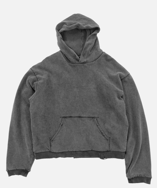 Stockholm Surfboard Club（ストックホルムサーフボードクラブ）の「Stockholm Surfboard Club/ストックホルムサーフボードクラブ パーカー Heavyweight Lined Hoodie（パーカー・メンズ・グレー・L/M）」の11枚目の写真